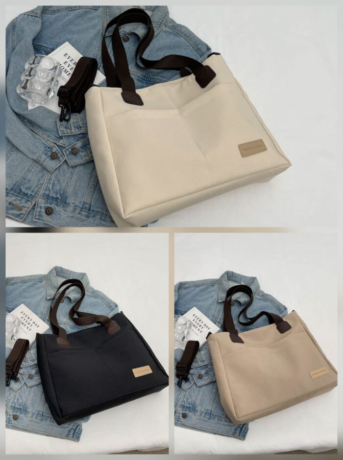 Versatile Canvas Tote Bag by Zara Jio - Image 3