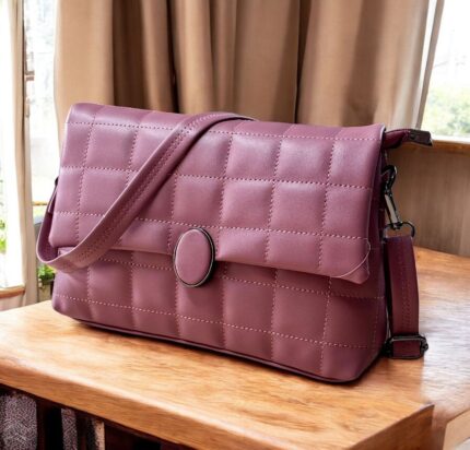Plush Quilted Shoulder Bag by Zara Jio
