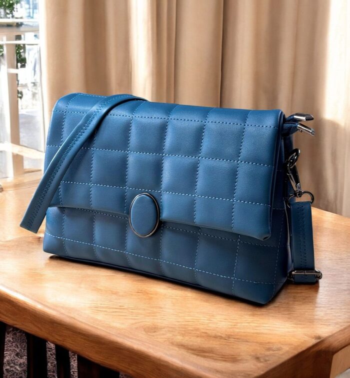 Plush Quilted Shoulder Bag by Zara Jio - Image 7