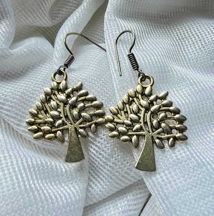 Whimsical Tree Dangler Earrings by Zara Jio - Image 1